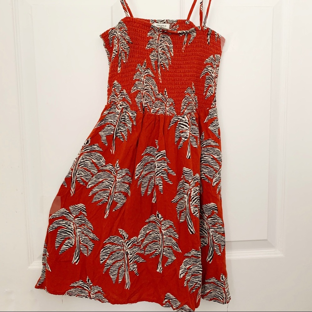 FOREVER 21 - RICH ORANGE Spaghetti strap size M